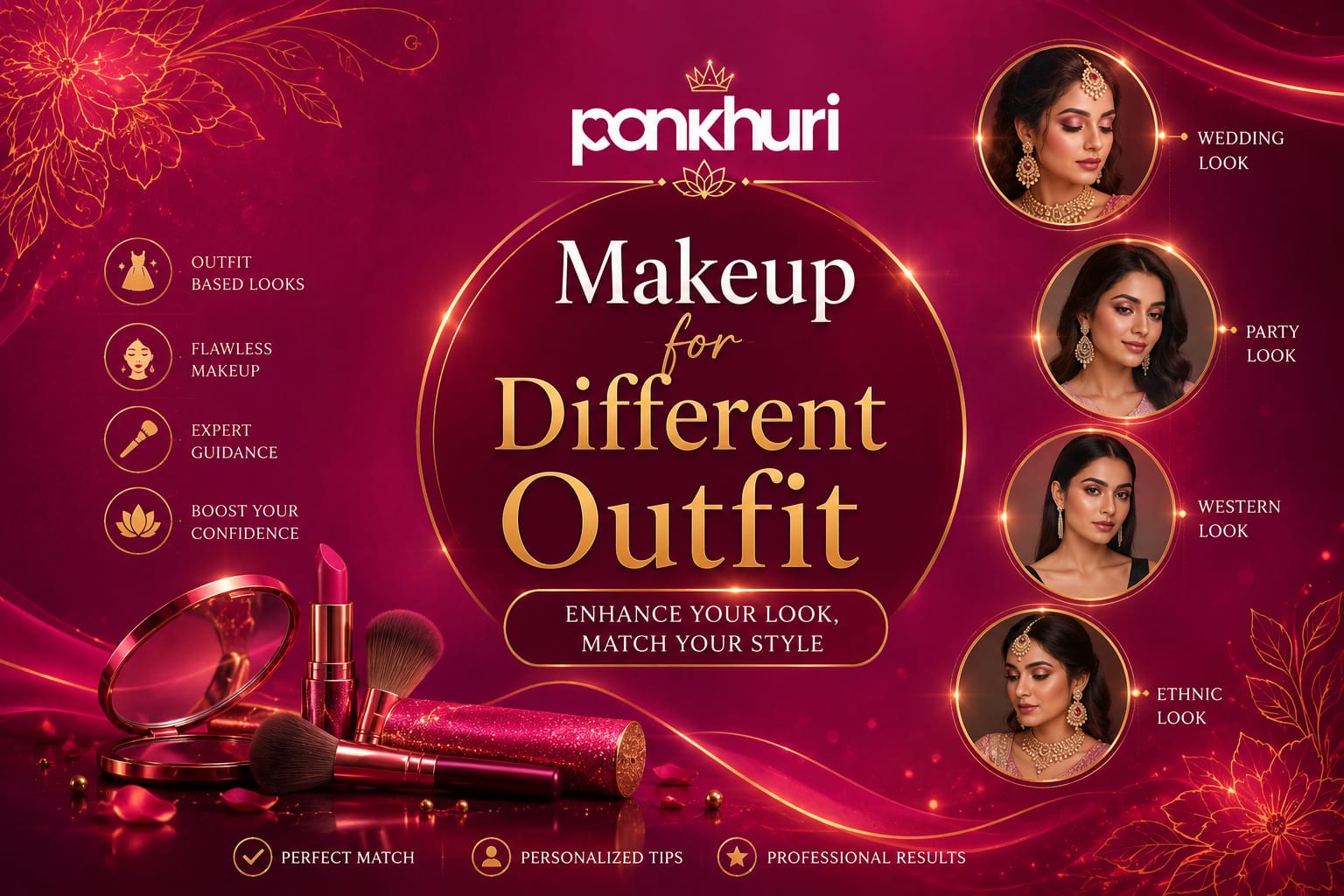 Makeup for Different Outfits